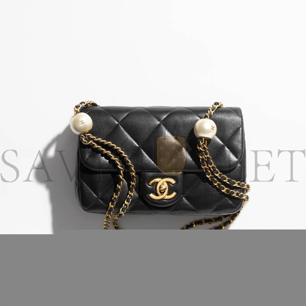 Ch*el master small flap bag as4861 (20.5*13*6.5cm)